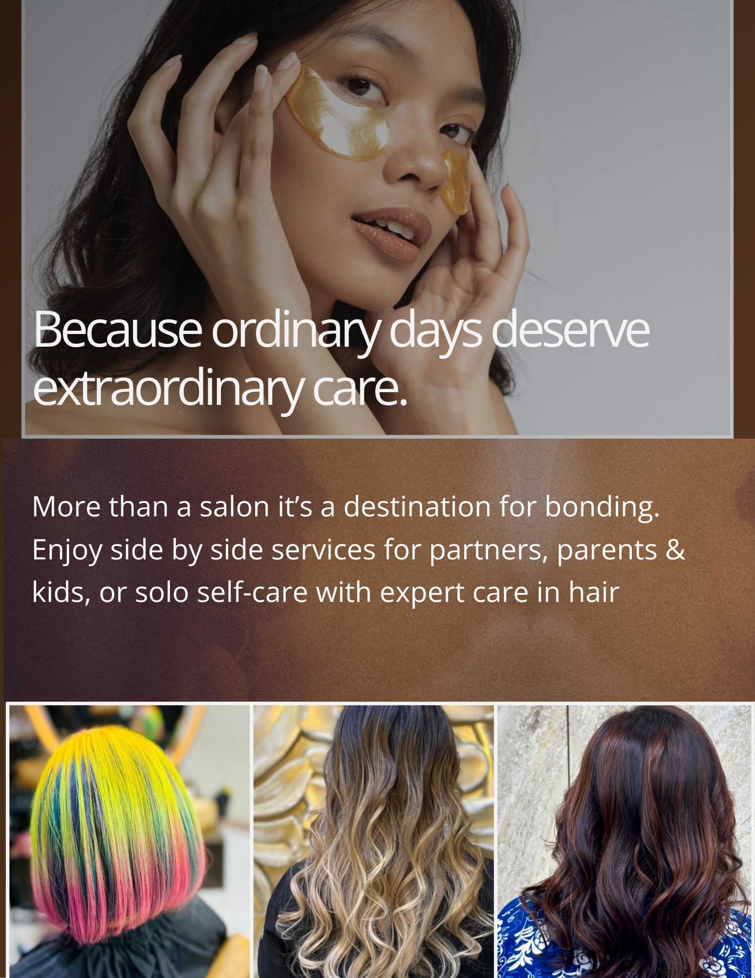 Home 11 Tan and White Minimalist Beauty Clinic Flyer 3